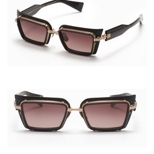 Stylish Black and Gold Sunglasses